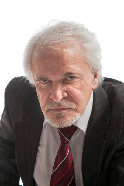 istock Portrait of elderly man 1286674273