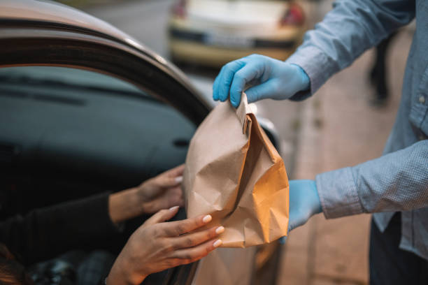 istock Takeaway food during COVID-19 pandemic. 1286677324