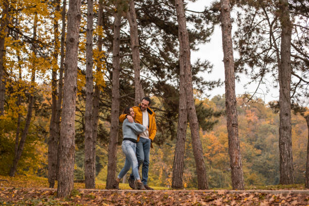 istock Couple enjoying in autumn 1286687853