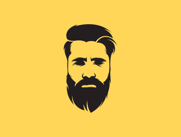 Beard Logo Illustrations, Royalty-Free Vector Graphics & Clip Art - iStock