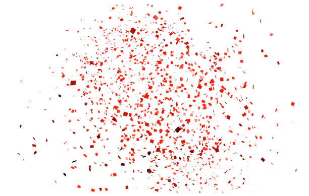 istock Background design particles flying in the air 1286713591