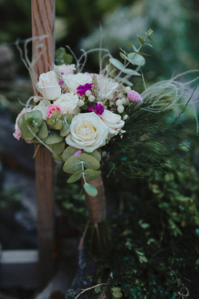 istock Bride's bouquet, Table decoration, Wedding ceremony, Flowers 1286730991