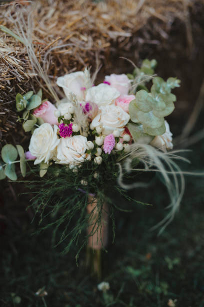 istock Bride's bouquet, Table decoration, Wedding ceremony, Flowers 1286731056