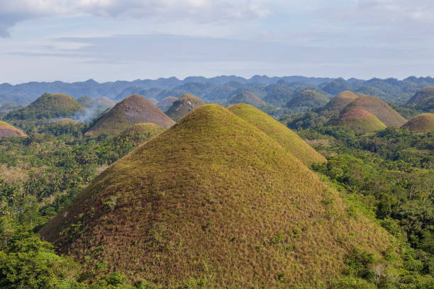 istock Chocolate Hills, a natural landmark of Philippines 1286734049