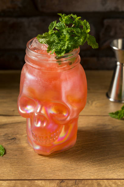 istock Refreshing Boozy Zombie Tiki Cocktail 1286740614