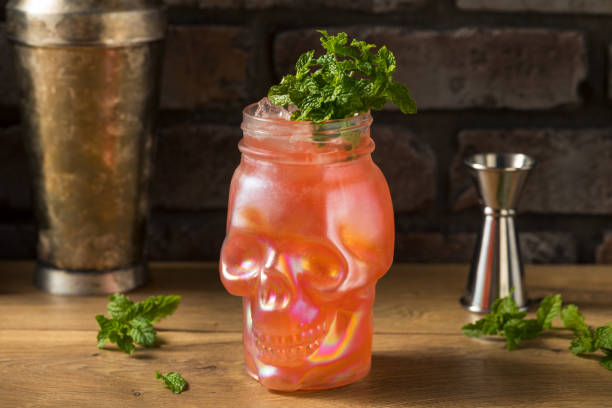 istock Refreshing Boozy Zombie Tiki Cocktail 1286740654