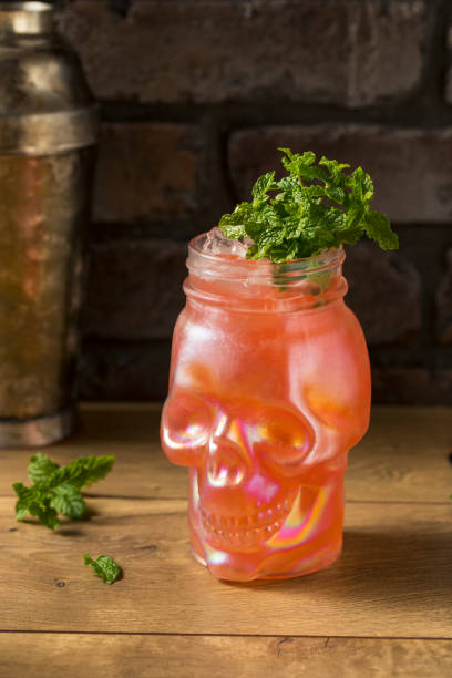 istock Refreshing Boozy Zombie Tiki Cocktail 1286740713