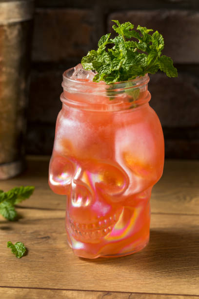 istock Refreshing Boozy Zombie Tiki Cocktail 1286744689