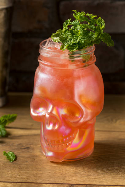 istock Refreshing Boozy Zombie Tiki Cocktail 1286744711