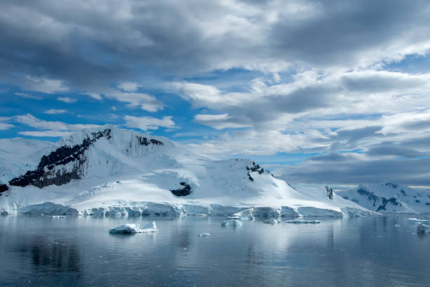 Icebergs near Elephant Island, Antarctica