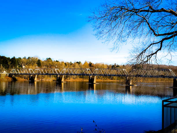istock Washington Crossing Bridge over Delaware  River into Trenton NJ 1286752030
