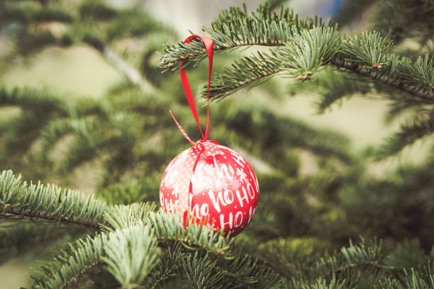 istock Christmas decoration background.  Happy winter holidays 1286759043