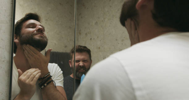 istock He always take the longest in the bathroom 1286760653
