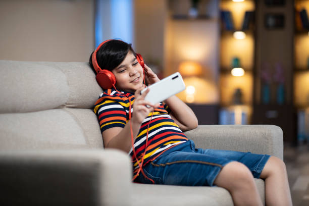 istock Teeange Boy at home stock photo 1286774021