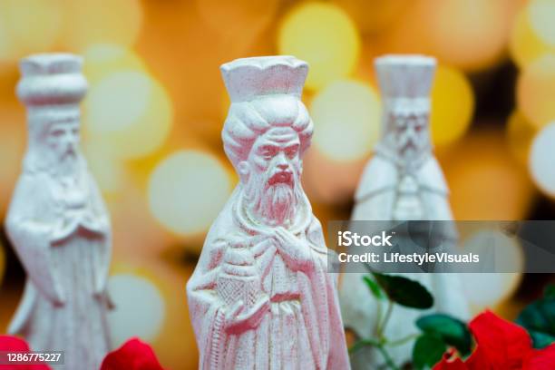 Three Wise Men Kings Bringing Gifts To Jesus Stock Photo - Download Image Now - Epiphany - Religious Celebration, Bethlehem - West Bank, Bible