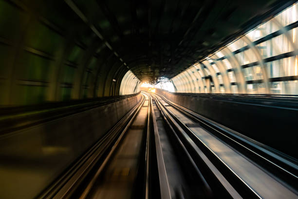 istock Subway railroad tunnel in Hong Kong 1286784605