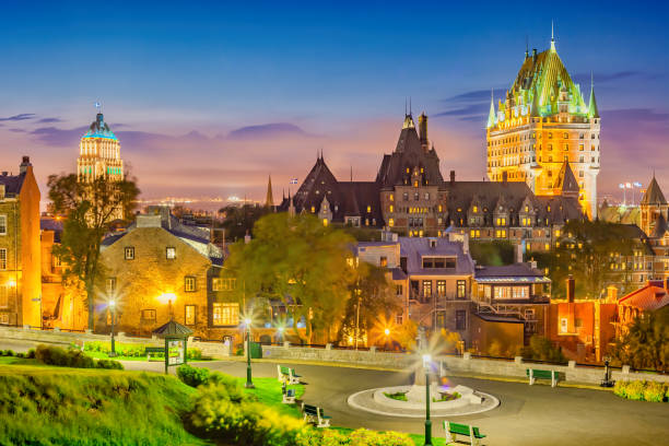 istock Skyline of Quebec City Canada 1286793686