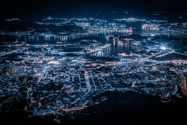 Sarakurayama Observatory with a spectacular view of Kitakyushu