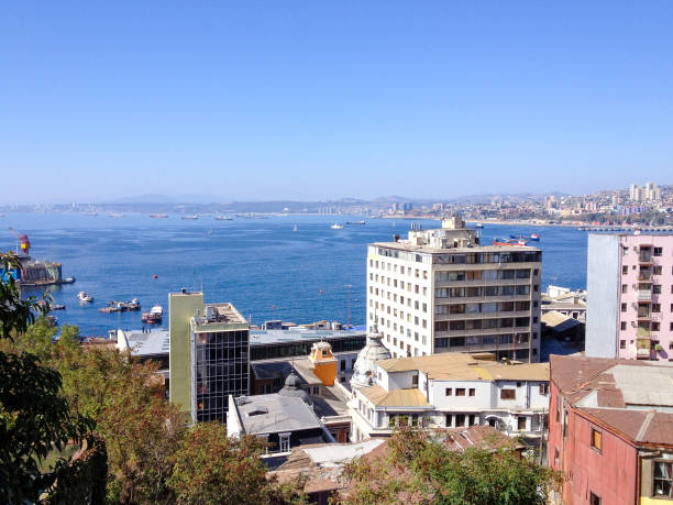 Valparaiso Chile stock photo