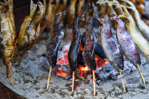 istock The sight of cooking river fish 1286807356