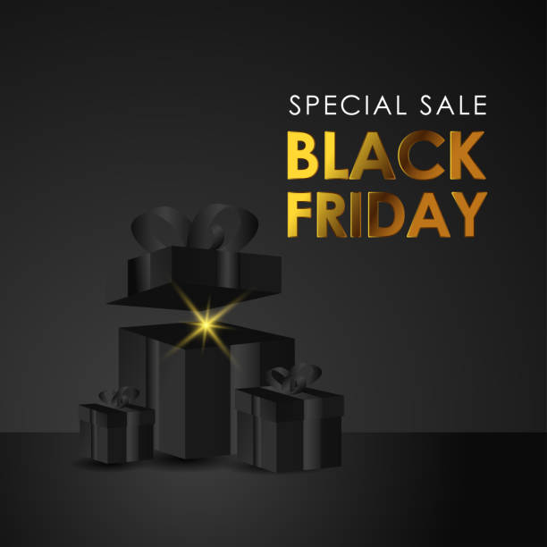 istock Black Friday Special Sale Vector Design For Banner Print and Greeting Background 1286807454