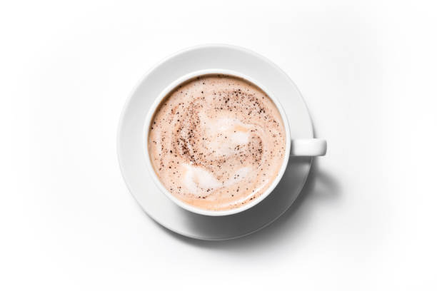 istock Cup coffee on a white background. Food and drink 1286809063