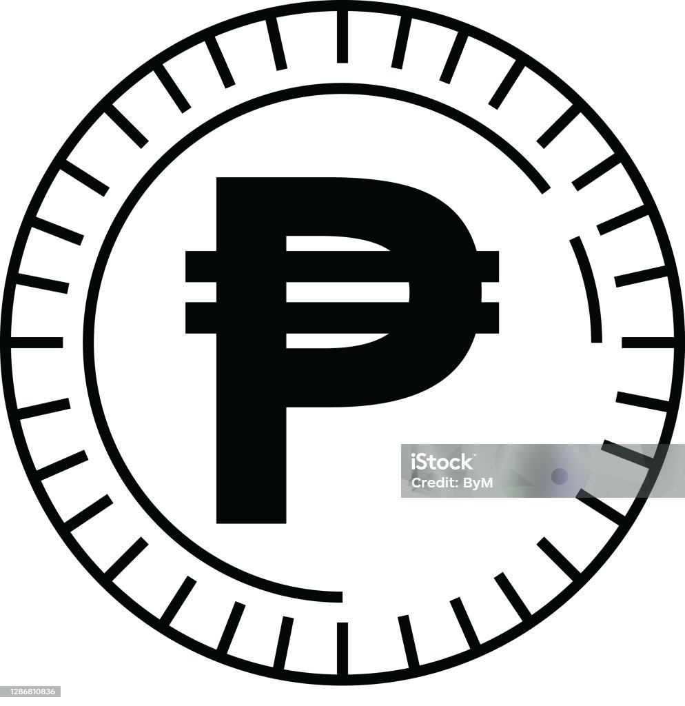 Biểu Tượng Đồng Tiền Peso Philippines Icon Vector Hình minh họa ...