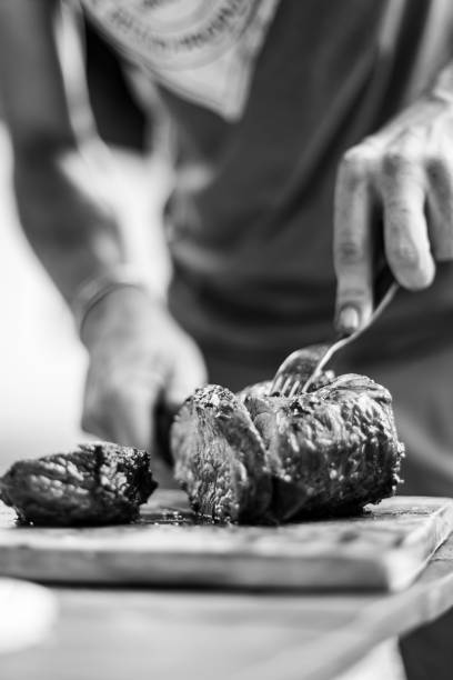 istock barbeque meat preparation in a summer day 1286812851