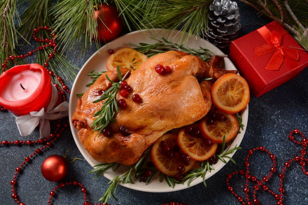 istock Roasted/baked whole chicken 1286818124