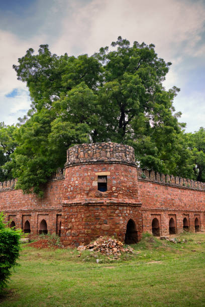 Tomb of Sikandar Lodi in Lodhi Gardens in New Delhi, India Tomb of Sikandar Lodi, ruler of the Lodi Dynasty in Lodhi Gardens in New Delhi, India lodi gardens stock pictures, royalty-free photos & images