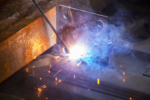 istock Close-up image of Arc Welding 1286821726