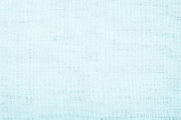 istock Pastel Blue abstract Hessian or sackcloth fabric or hemp sack texture background. Wallpaper of artistic wale linen canvas. Blanket or Curtain of cotton pattern with copy space for text decoration. 1286833512