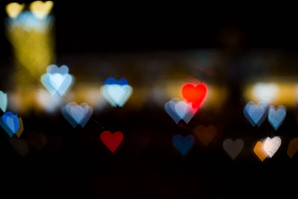 istock Romantic multicolor heart bokeh abstract valentine background 1286834293