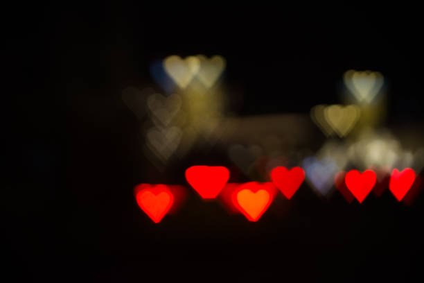 istock Romantic multicolor heart bokeh abstract valentine background 1286834866
