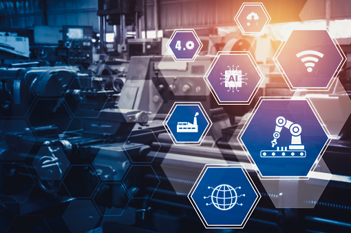 Industry 40 Technology Concept Smart Factory For Fourth Industrial Revolution Stock Photo - Download Image Now - iStock Industry 40 Technology Concept Smart Factory For Fourth Industrial Revolution Stock Photo - Download Image Now - iStock