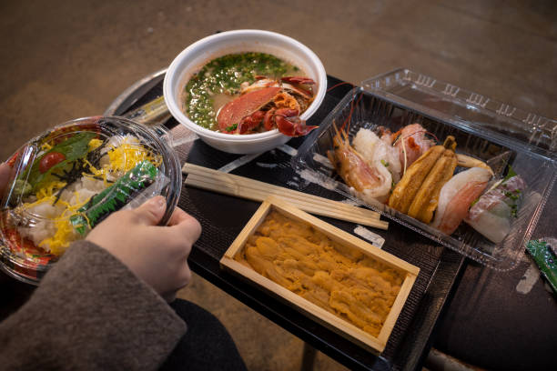 istock Karato Market in Shimonoseki 1286836659