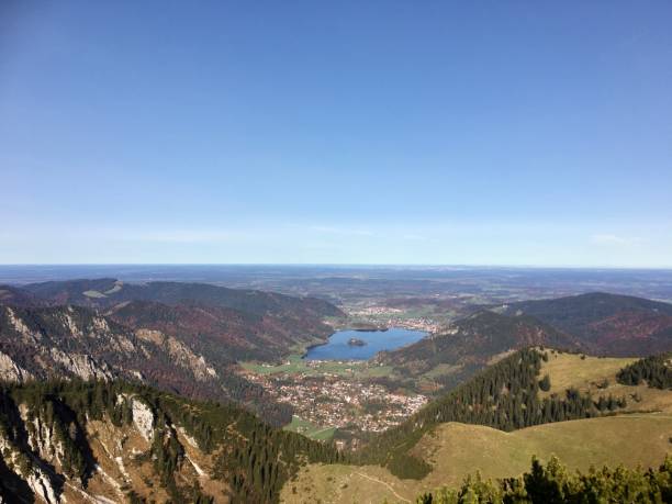 istock View from a mountain to a Lake in Bavaria 1286844287