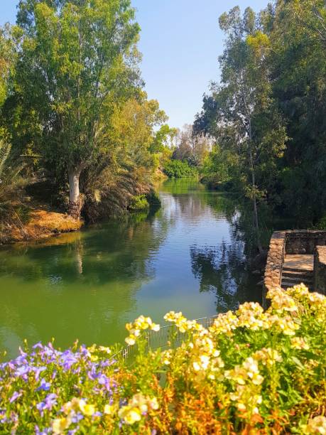 istock Jordan River in Northern Israel at Summer 1286848229