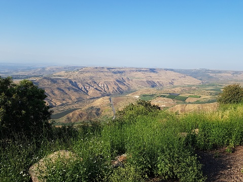 Sea of Galilee and Golan Heights, North Israel