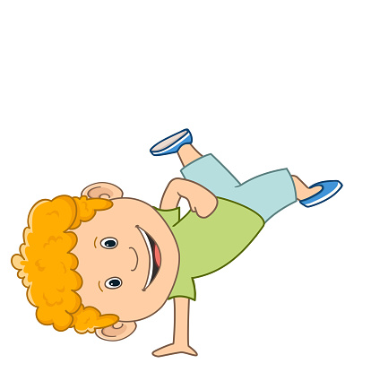 Ilustración de Niño Bailando Break Dance Niño De Dibujos Animados Aislado En La Ilustración Vectorial De Fondo Blanco y más Vectores Libres de Derechos de Aeróbic - iStock Ilustración de Niño Bailando Break Dance Niño De Dibujos Animados Aislado En La Ilustración Vectorial De Fondo Blanco y más Vectores Libres de Derechos de Aeróbic - iStock
