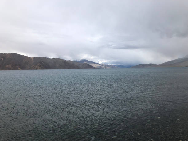 istock Beautiful Ladakh snowcapped mountain range 1286863550