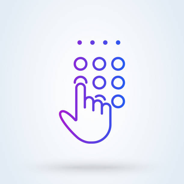 Das Pin Pin Push Icon - Illustrationen und Vektorgrafiken - iStock