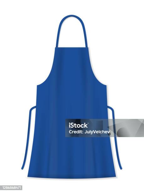 Kitchen Apron Stock Illustration - Download Image Now - Apron, Chef, Preparing Food