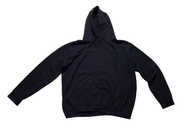 istock Black hoodie mock up isolated on white background 1286871639