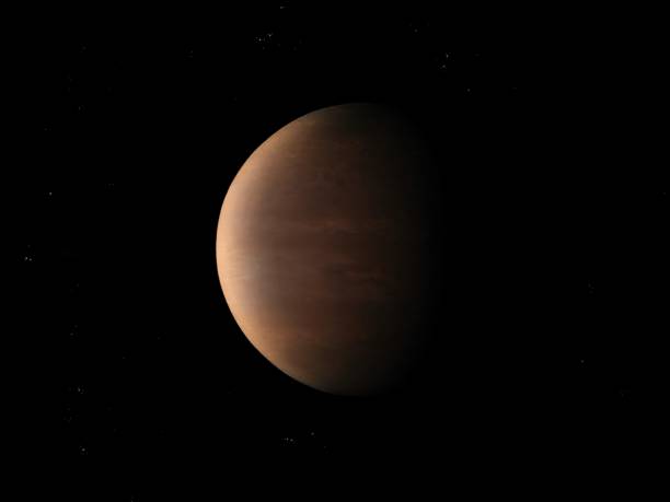 istock Venus planet in space, illuminated by the sun. 1286874655