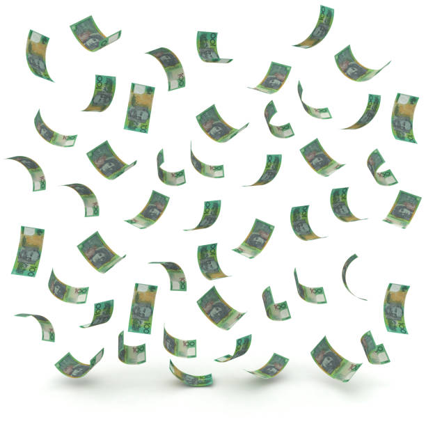 istock Australian dollar falling money finance crisis 1286875727