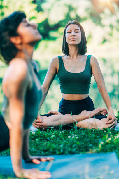 istock Meditation by the Water. Lotus Position. 1286877451