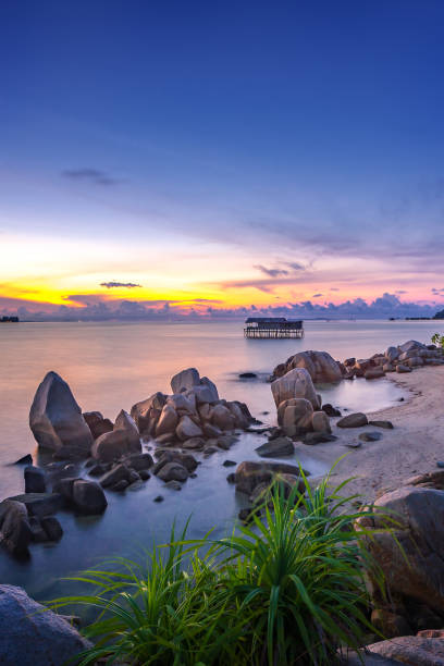 istock Wonderful Sunrise moment at bintan island 1286887830