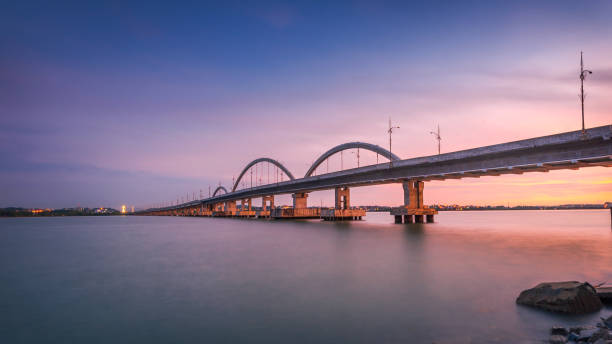 istock Wonderful Sunrise moment at bintan island 1286890313