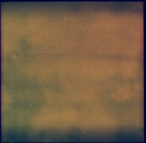 istock Noisy grungy film frame with scratches, dust and grain 1286892598
